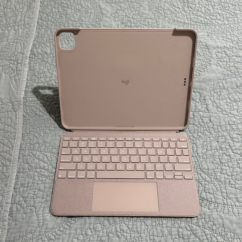 Logitech Gray Tablet Keyboard Case